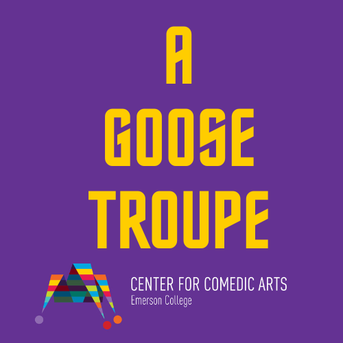 A goose troupe logo