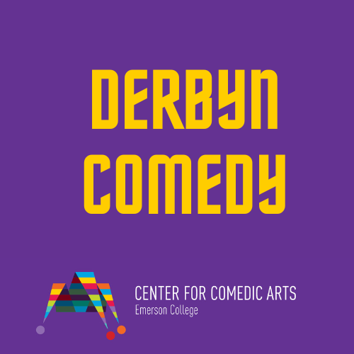 Derbyn Comedy logo